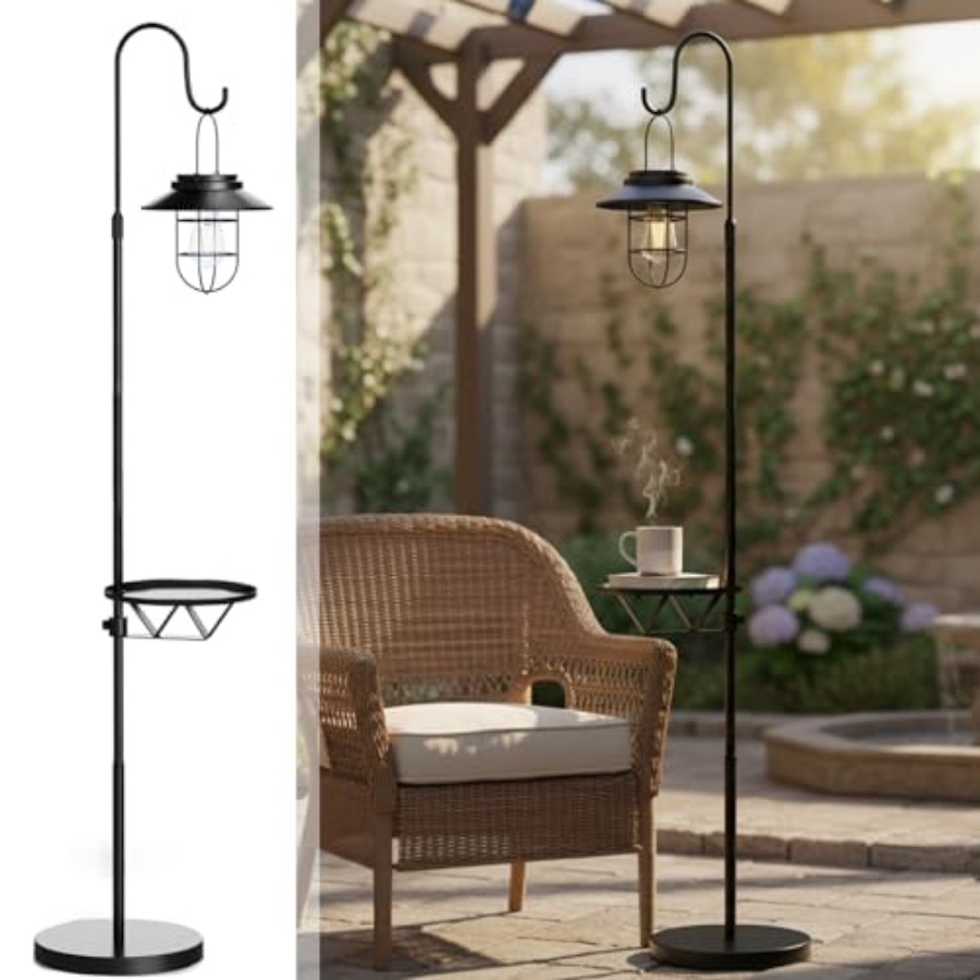 Solar Lamp - Güneş Enerjili Ayaklı Lamba ve Masa,