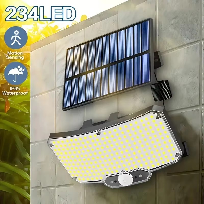 Solar Lamp - 234LED Güneş Enerjili Dış Mekan Işıkları