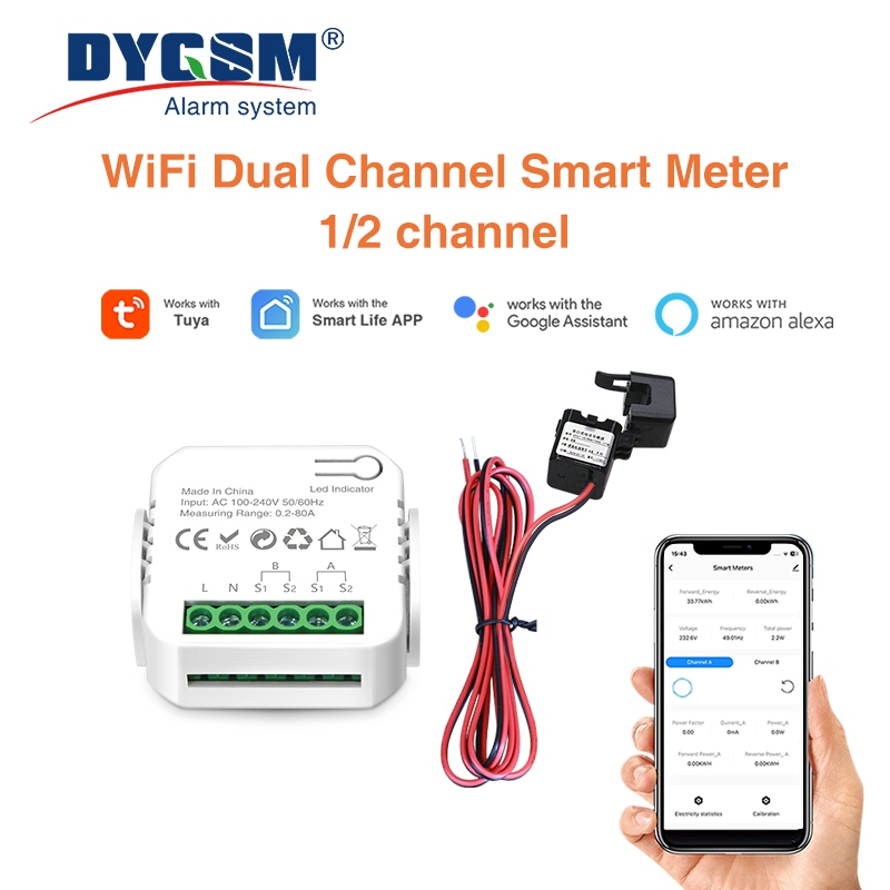 Energy Monitor Meter - Tuya Akıllı Wifi Akıllı Enerji Ölçer