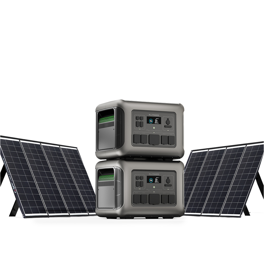 Outdoor Power Station - ALLPOWERS 2500W Taşınabilir Güç İstasyonu, Yüksek