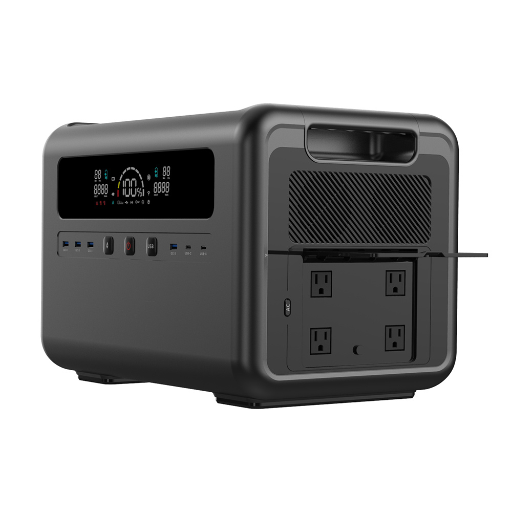 Solar Generator - 2400W Güneş Enerjili Jeneratör, Evde Yedek