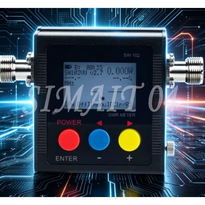 Energy Monitor Meter - SW102 125-520MHz VHF/UHF SWR Güç Ölçer,