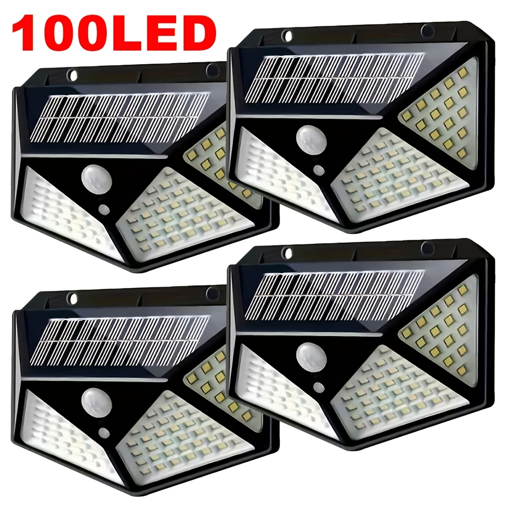 Solar Lamp - 100 LED'li Dış Mekan Solar Bahçe