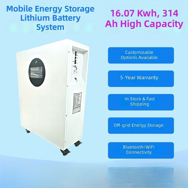 Solar Generator - 300AH314AH büyük kapasiteli lityum pil 48V51.2V