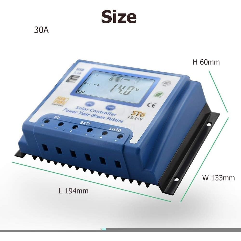 60A Güneş Enerjisi Şarj Kontro - Charge Controller Solar incelemesi ve fiyatı