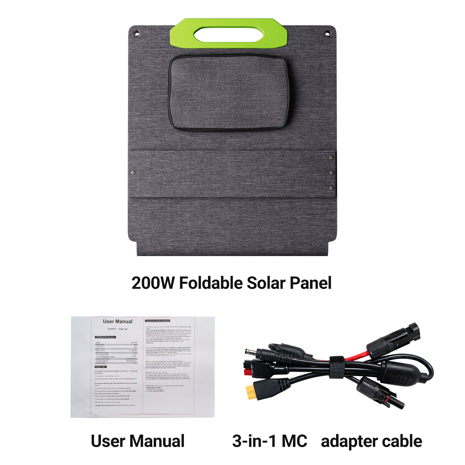 200W Katlanabilir Güneş Paneli - Solar Panel 200W incelemesi ve fiyatı