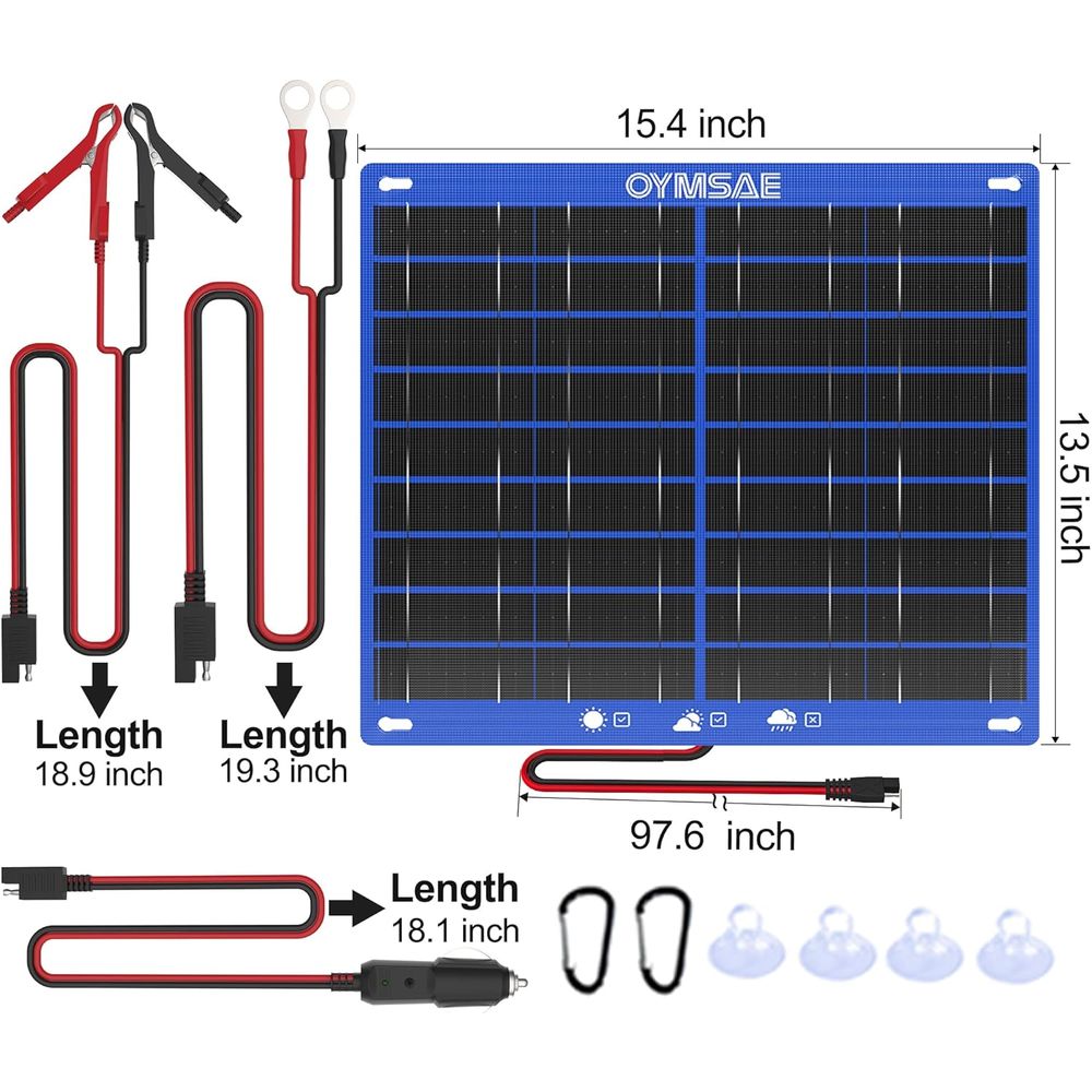 30W güneş enerjili araba aküsü - Solar Panel incelemesi ve fiyatı