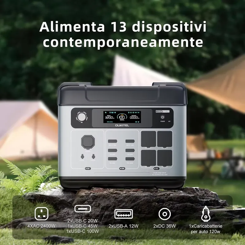 2026OUKITEL P2001 PLUS 2048Wh  - Solar Generator incelemesi ve fiyatı