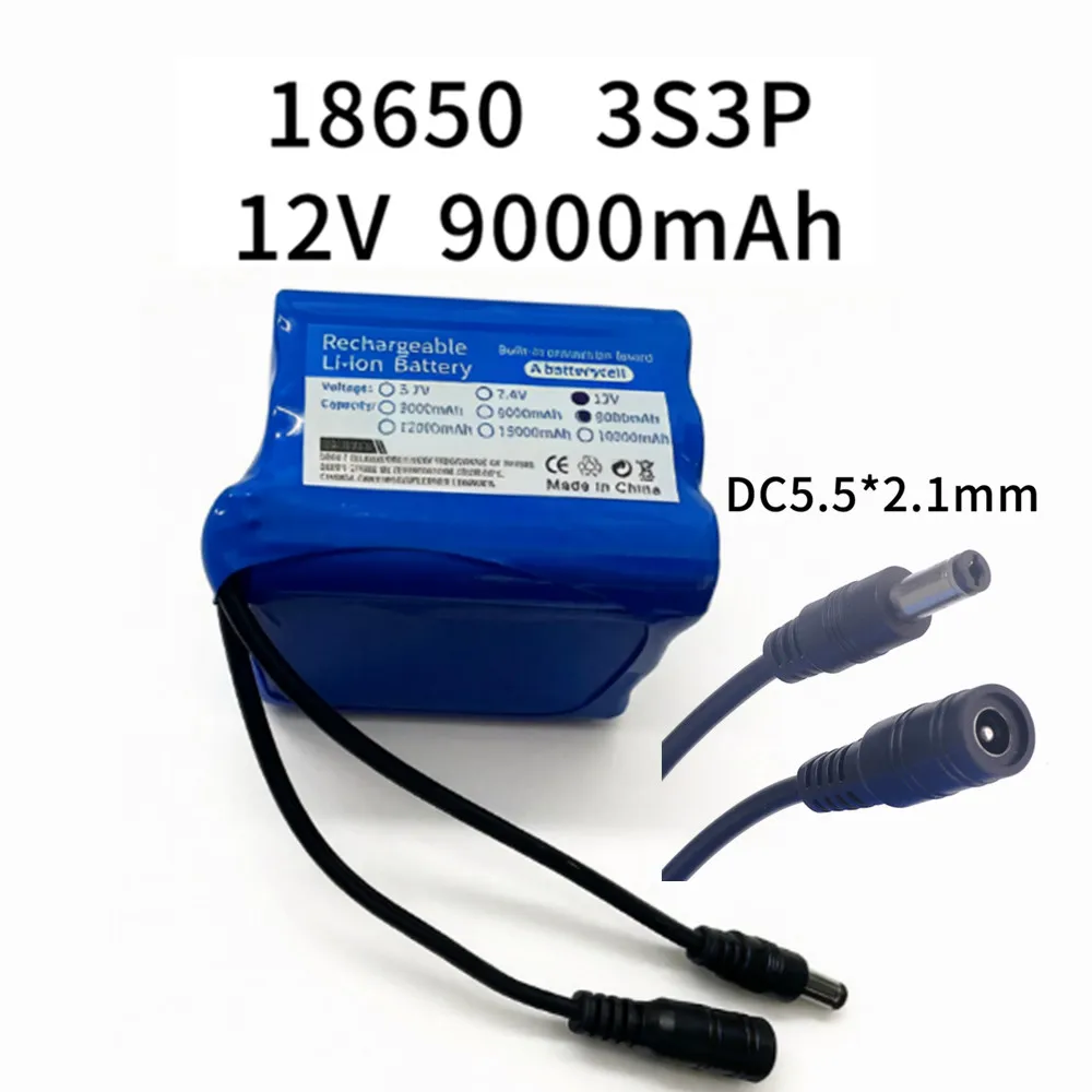12V 9000mAh 3S3P lityum-iyon p - Lithium Battery 12V incelemesi ve fiyatı