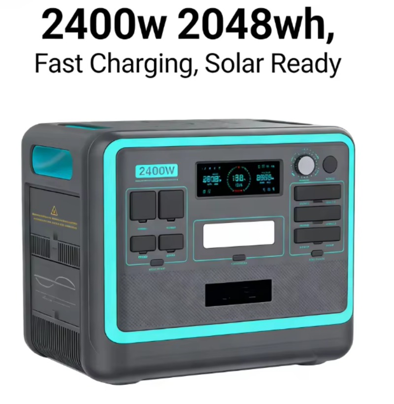 2400W 2048Wh Taşınabilir İklim - Solar Panel incelemesi ve fiyatı